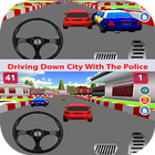Driving Down City Zeichen