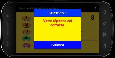 Apprendre:  heures mois  jours screenshot 3