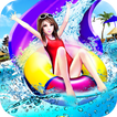 Water slide uphill rush adventure - Water Stunt