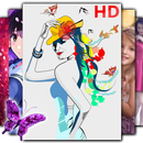 लड़कियों वॉलपेपर एचडी - लड़कियों के लिए वॉलपेपर APK