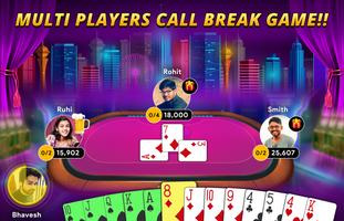 Callbreak - Online Card Game पोस्टर