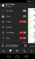 Due Today Tasks & To-do List پوسٹر