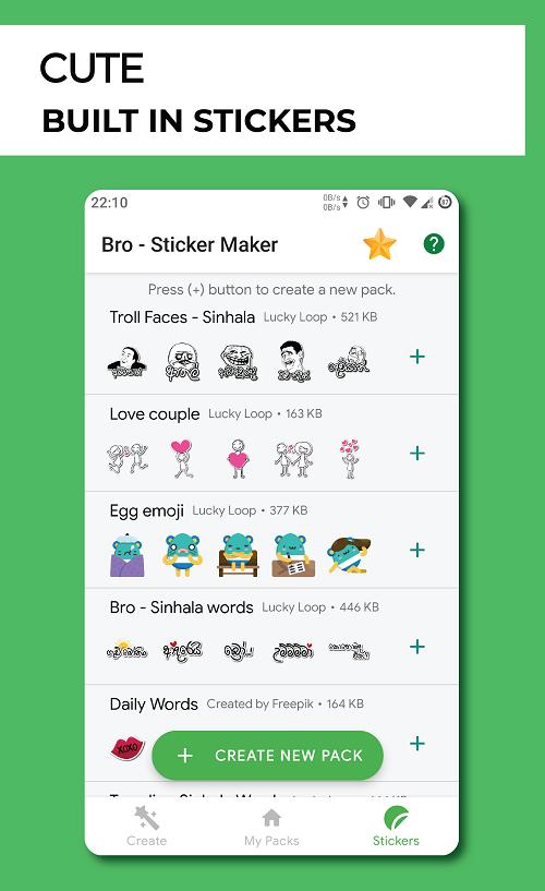 Whatsapp sinhala sticker pack
