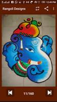 How to make rangoli रंगोली कैसे बनाये Affiche
