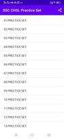 SSC CHSL Prectice Set poster