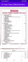 ITI Trade Theory in Hindi Cartaz