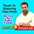 Piyush Sir Reasoning Classnote