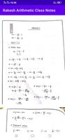 Rakesh Arithmetic Class Notes ảnh chụp màn hình 1
