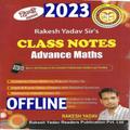 RakeshYadav Advance ClassNotes