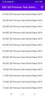 SSC GD Previous Paper Hindi poster