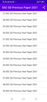 SSC GD Previous Year  in hindi imagem de tela 2