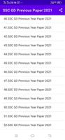 SSC GD Previous Year  in hindi imagem de tela 3
