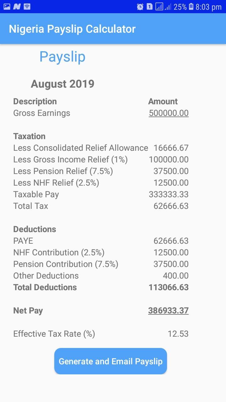 Nigeria Payslip Calculator APK for Android Download Nigeria Payslip Calculator APK for Android Download