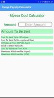 Easy M-PESA Cost Calculator Plakat