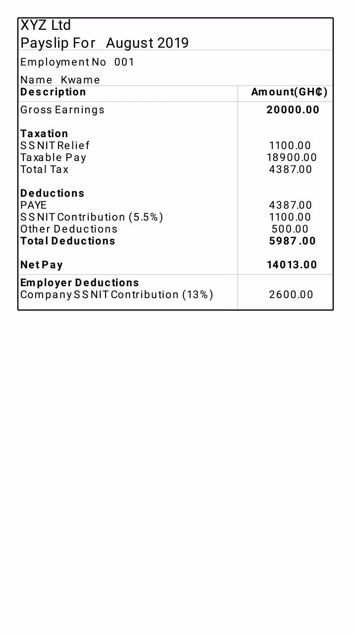 Ghana Payslip Calculator APK for Android Download