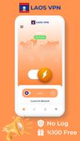 Laos VPN الملصق
