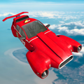 Flying Police Car Robot Transform Games