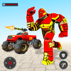 US Army Monster Truck Transform Robot Games 图标