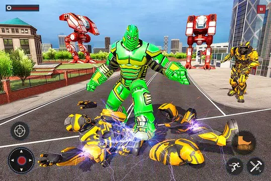 Screenshot 3 for US Army Monster Truck Transform Robot Games