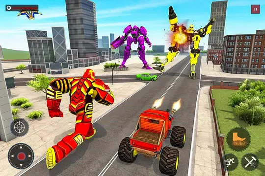 Screenshot 12 for US Army Monster Truck Transform Robot Games