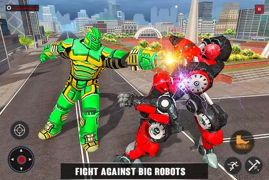 Screenshot 5 for US Army Monster Truck Transform Robot Games