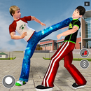 gangster chiến đấu trường trung học: cậu bé karate APK