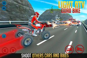 ATV Quad Bike Racer: Bike Shooting Game Affiche