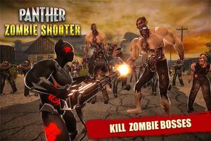 panthère héros zombie shooter: jeux de tir capture d'écran 1