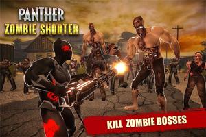 game bắn súng zombie anh hùng panther: ảnh chụp màn hình 1