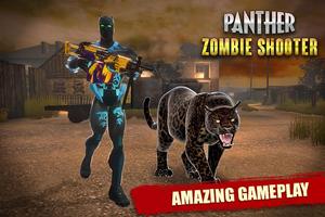 panthère héros zombie shooter: jeux de tir Affiche