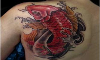 Koi Fish Tattoos Cartaz