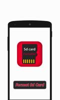 SD Card Formatter-Data sd format Affiche