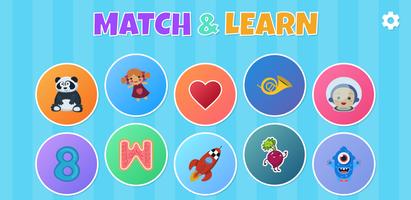 Kids Puzzles: Match & Learn Affiche