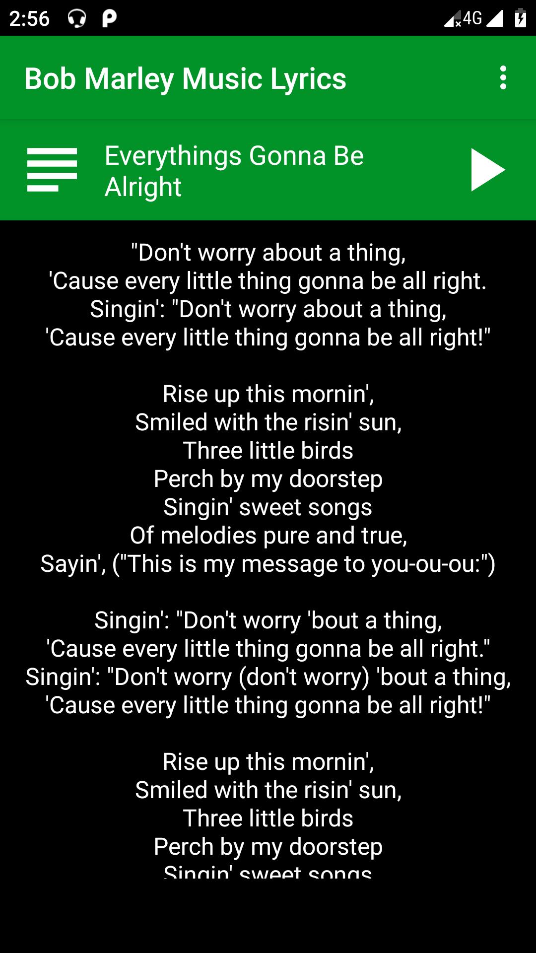Bob Marley Music Lyrics For Android Apk Download