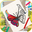 Learn To Draw Colorful Butterfly Step by Step