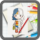 Learn To Draw Cute Chibi Comic Superheroes APK