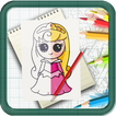 Learn To Draw Cute Chibi Princess Step by Step