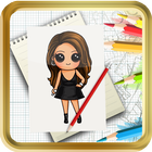 Learn To Draw Famous Chibi Celebrity Step by Step icône