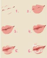 Tutorial Menggambar Bibir Lang syot layar 3