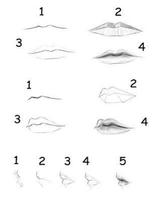 Comment dessiner les lèvres ét capture d'écran 1