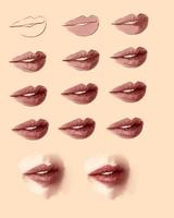 Tutorial Menggambar Bibir Lang syot layar 2