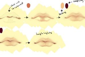 Tutorial Menggambar Bibir Lang screenshot 3