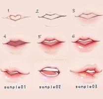 Tutorial Menggambar Bibir Lang poster