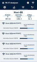 Wifi Analyzer تصوير الشاشة 1