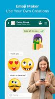 برنامه‌نما Emoji Creator عکس از صفحه