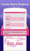 Ringtone Maker: My Name Custom Ringtone Creator capture d'écran 1