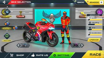 Jeu real Extreme Bike Racing capture d'écran 3