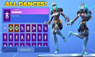 برنامه‌نما Dances and Emotes for Battle Royale عکس از صفحه