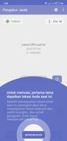 Pengukuran jarak (GPS) syot layar 1