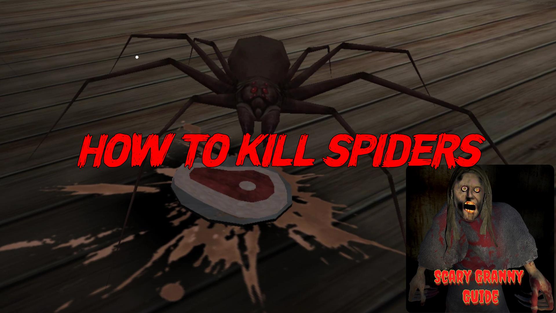 roblox granny game guide house spider